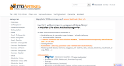 Desktop Screenshot of nettoartikel.li