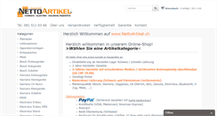 Desktop Screenshot of nettoartikel.ch